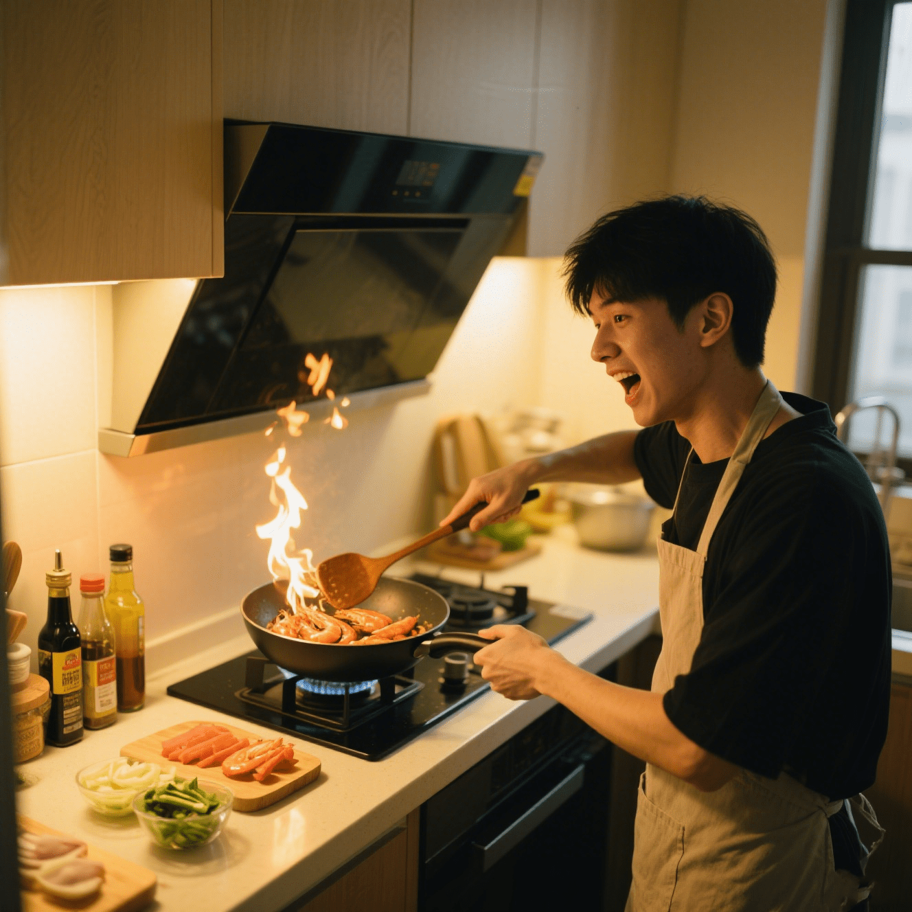 第一次烹饪